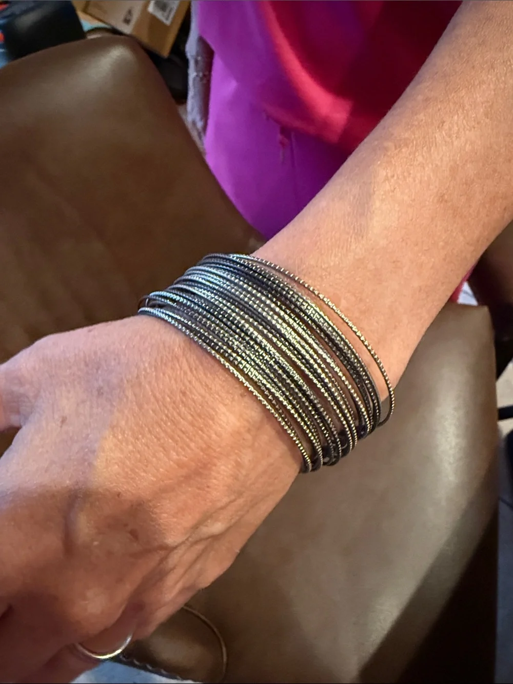 Jessica Simpson stacked bangle